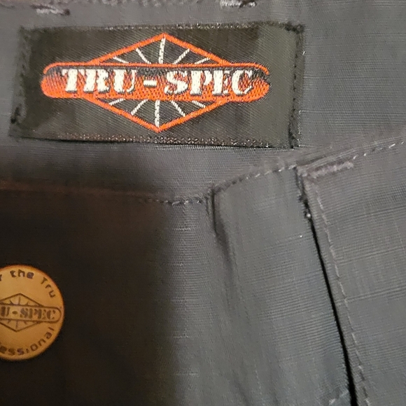 Tru Spec BDU Work Military Utility Work Ripstop Cargo Navy Pants Size 34x32 - Picture 5 of 8